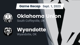 Recap: Oklahoma Union  vs. Wyandotte  2023