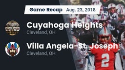 Recap: Cuyahoga Heights  vs. Villa Angela-St. Joseph  2018