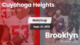 Matchup: Cuyahoga Heights vs. Brooklyn  2019