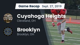 Recap: Cuyahoga Heights  vs. Brooklyn  2019