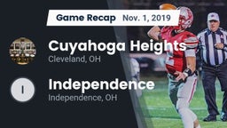 Recap: Cuyahoga Heights  vs. Independence  2019