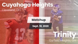 Matchup: Cuyahoga Heights vs. Trinity  2020