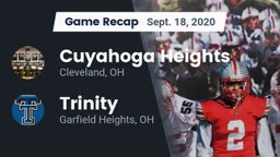 Recap: Cuyahoga Heights  vs. Trinity  2020