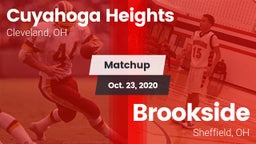 Matchup: Cuyahoga Heights vs. Brookside  2020