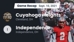 Recap: Cuyahoga Heights  vs. Independence  2021