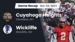 Recap: Cuyahoga Heights  vs. Wickliffe  2021