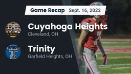 Recap: Cuyahoga Heights  vs. Trinity  2022