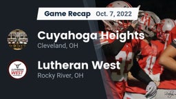 Recap: Cuyahoga Heights  vs. Lutheran West  2022
