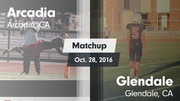Matchup: Arcadia vs. Glendale  2016