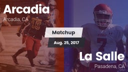 Matchup: Arcadia vs. La Salle  2017