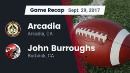 Recap: Arcadia  vs. John Burroughs  2017