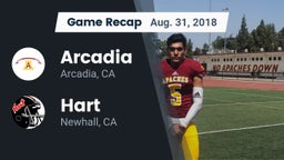 Recap: Arcadia  vs. Hart  2018