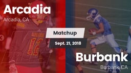 Matchup: Arcadia vs. Burbank  2018