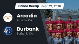 Recap: Arcadia  vs. Burbank  2018