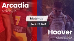 Matchup: Arcadia vs. Hoover  2018