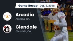 Recap: Arcadia  vs. Glendale  2018
