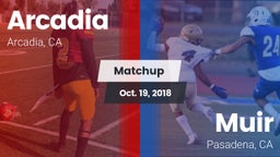 Matchup: Arcadia vs. Muir  2018