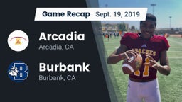 Recap: Arcadia  vs. Burbank  2019