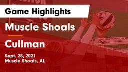 Muscle Shoals  vs Cullman  Game Highlights - Sept. 28, 2021