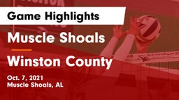Muscle Shoals  vs Winston County  Game Highlights - Oct. 7, 2021