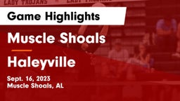 Muscle Shoals  vs Haleyville  Game Highlights - Sept. 16, 2023