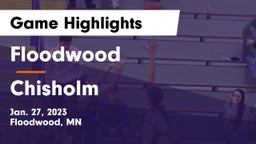 Floodwood  vs Chisholm  Game Highlights - Jan. 27, 2023