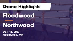 Floodwood  vs Northwood Game Highlights - Dec. 11, 2023