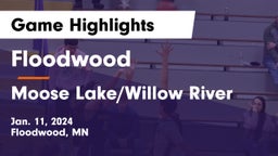 Floodwood  vs Moose Lake/Willow River  Game Highlights - Jan. 11, 2024