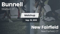Matchup: Bunnell vs. New Fairfield  2016