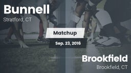Matchup: Bunnell vs. Brookfield  2016