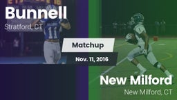 Matchup: Bunnell vs. New Milford  2016