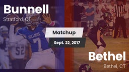 Matchup: Bunnell vs. Bethel  2017