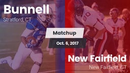 Matchup: Bunnell vs. New Fairfield  2017