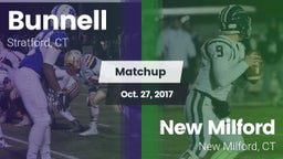 Matchup: Bunnell vs. New Milford  2017