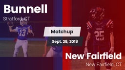 Matchup: Bunnell vs. New Fairfield  2018