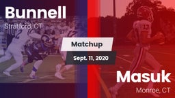 Matchup: Bunnell vs. Masuk  2020