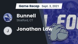 Recap: Bunnell  vs. Jonathan Law 2021