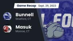 Recap: Bunnell  vs. Masuk  2023