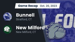 Recap: Bunnell  vs. New Milford  2023