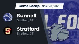 Recap: Bunnell  vs. Stratford  2023