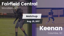 Matchup: Fairfield Central vs. Keenan  2017