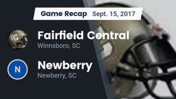 Recap: Fairfield Central  vs. Newberry  2017