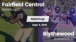 Matchup: Fairfield Central vs. Blythewood  2019