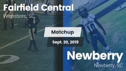 Matchup: Fairfield Central vs. Newberry  2019