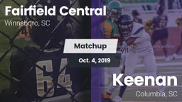 Matchup: Fairfield Central vs. Keenan  2019