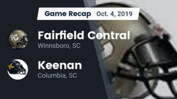 Recap: Fairfield Central  vs. Keenan  2019