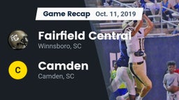 Recap: Fairfield Central  vs. Camden  2019