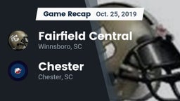Recap: Fairfield Central  vs. Chester  2019