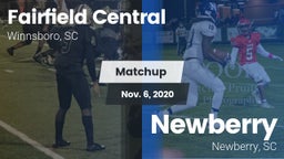 Matchup: Fairfield Central vs. Newberry  2020