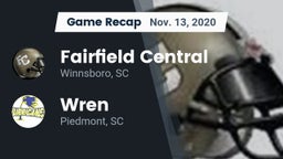 Recap: Fairfield Central  vs. Wren  2020